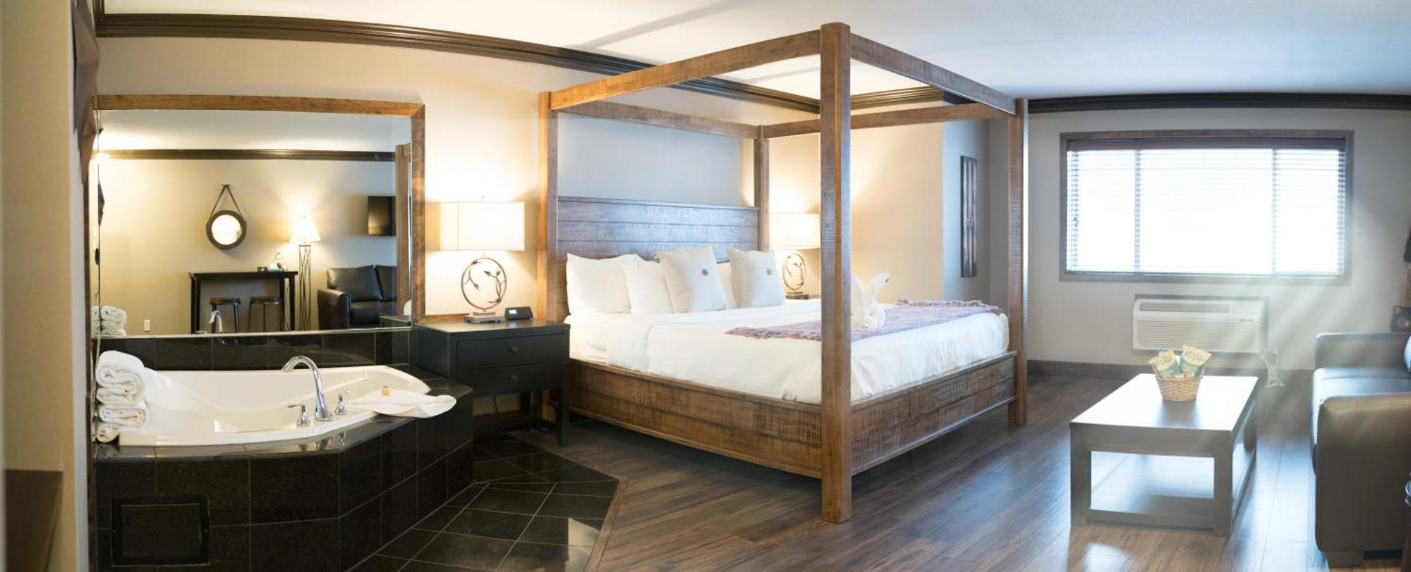 Suite met Kingsize Bed en Bubbelbad