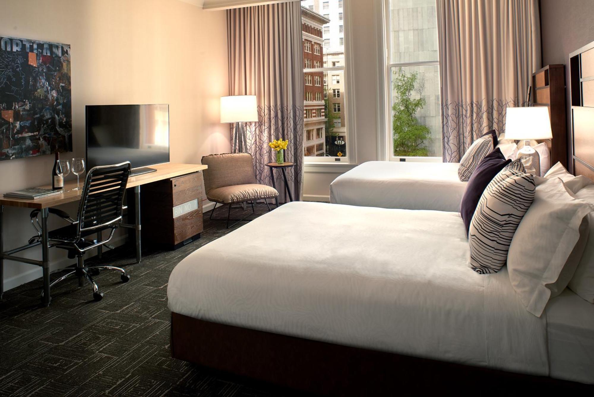Essential Queen Room Two Queen Beds City View