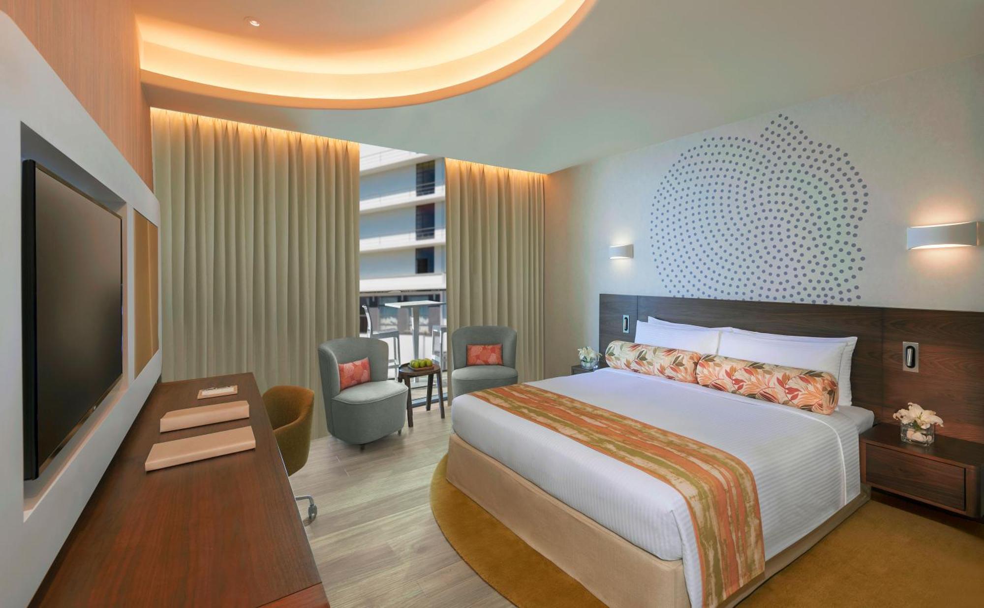 Deluxe kamer met balkon en uitzicht op zee
