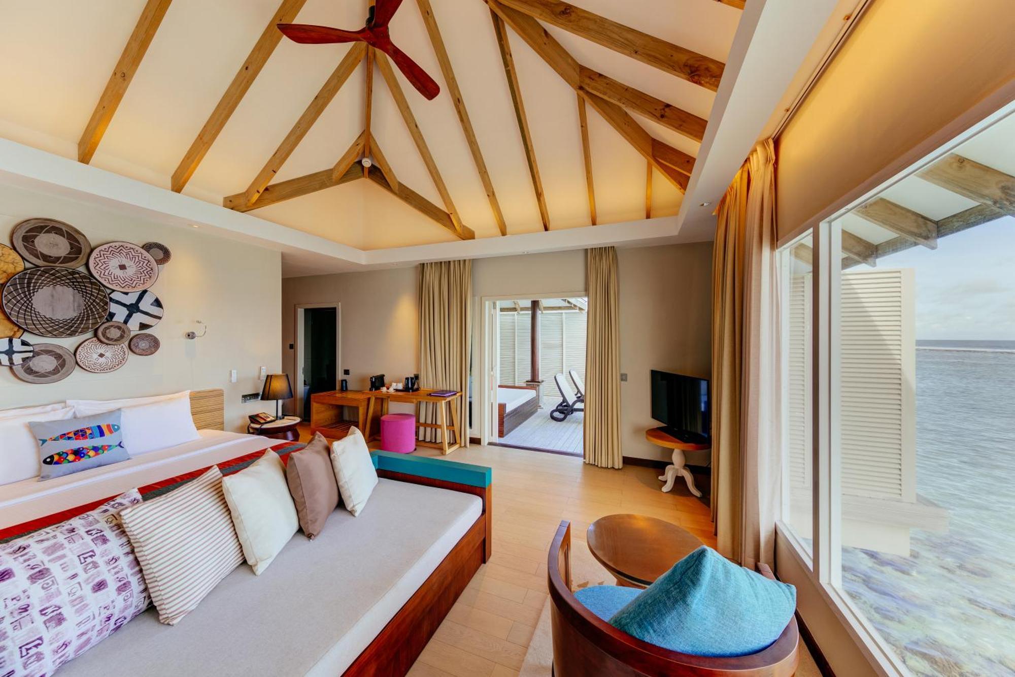Water Bungalow speedboat transfers 1 up to 2 guests stays valid to 31 Oct 2027 Spa & F&B