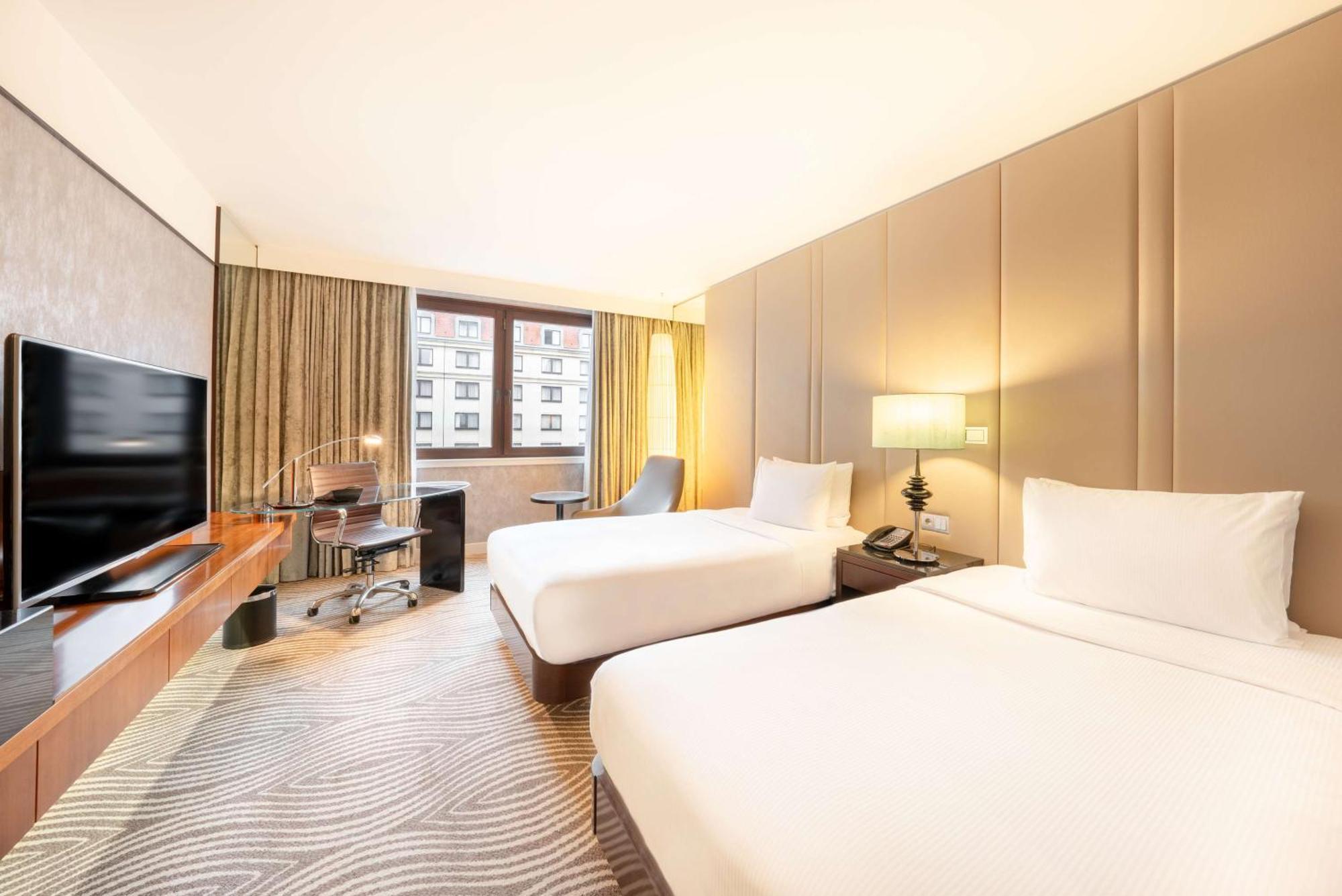 Camera Doppia con Letti Singoli con Vista Cortile