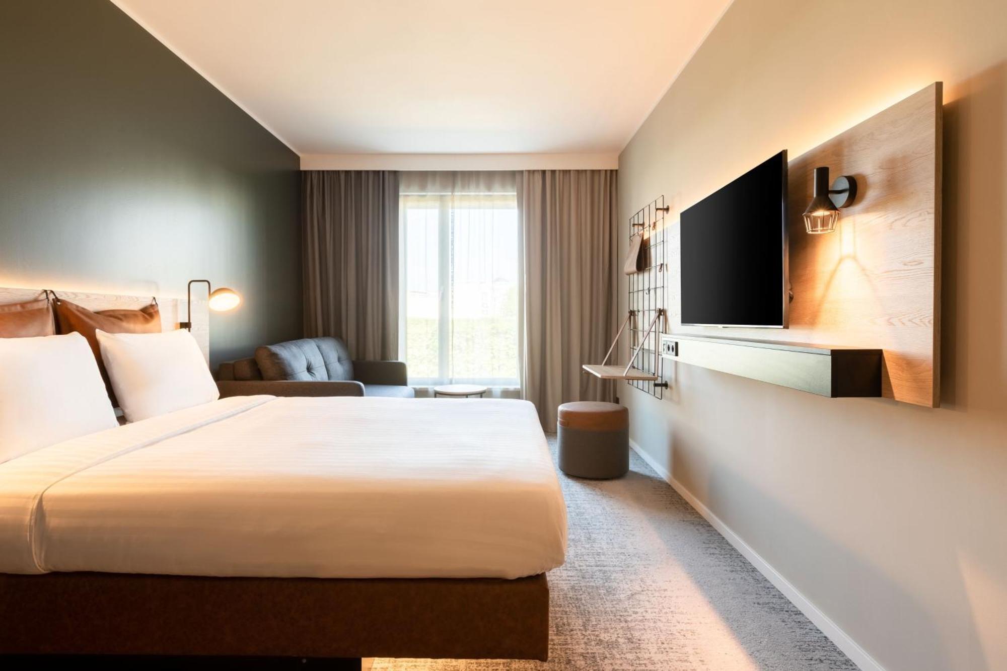 Chambre Lit Queen-Size Extra Sleeper Moxy