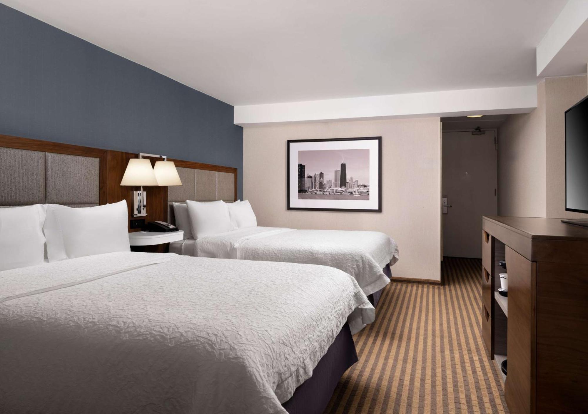 Two Queen Beds Roll Shower Disability Access