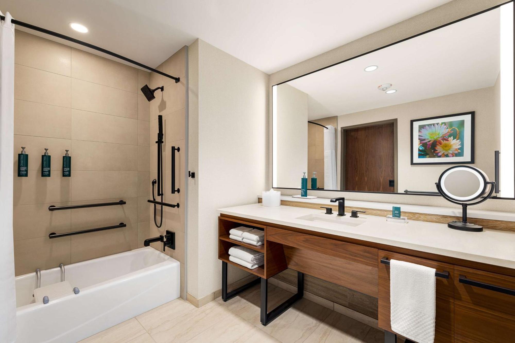 King Room Tub Mobility Hearing Access