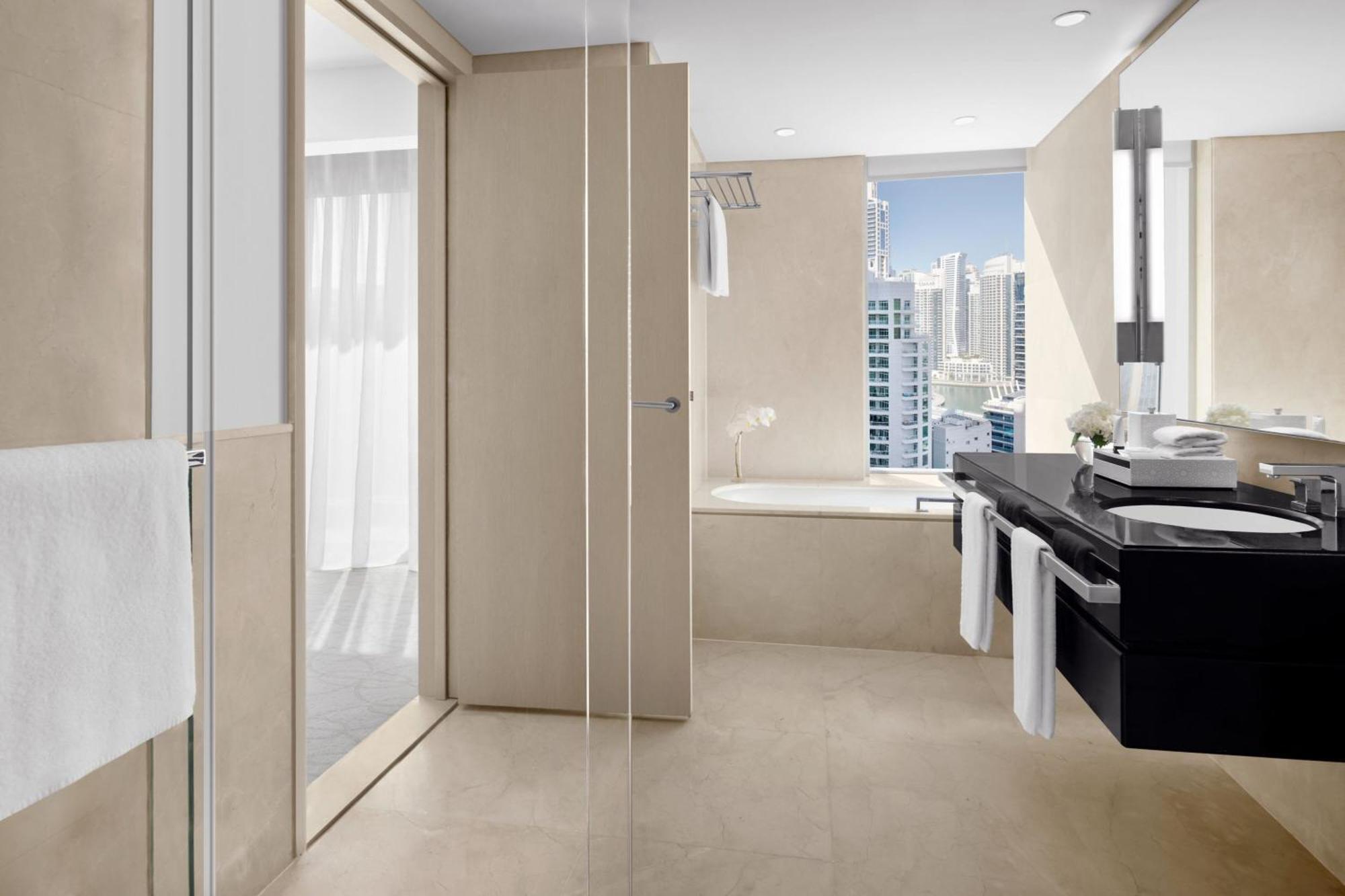 Executive City View Room, King bed, Club lounge access with Breakfast, Lunch & Dinner, Including direct access to Dubai Marina Mall & Marina Walk