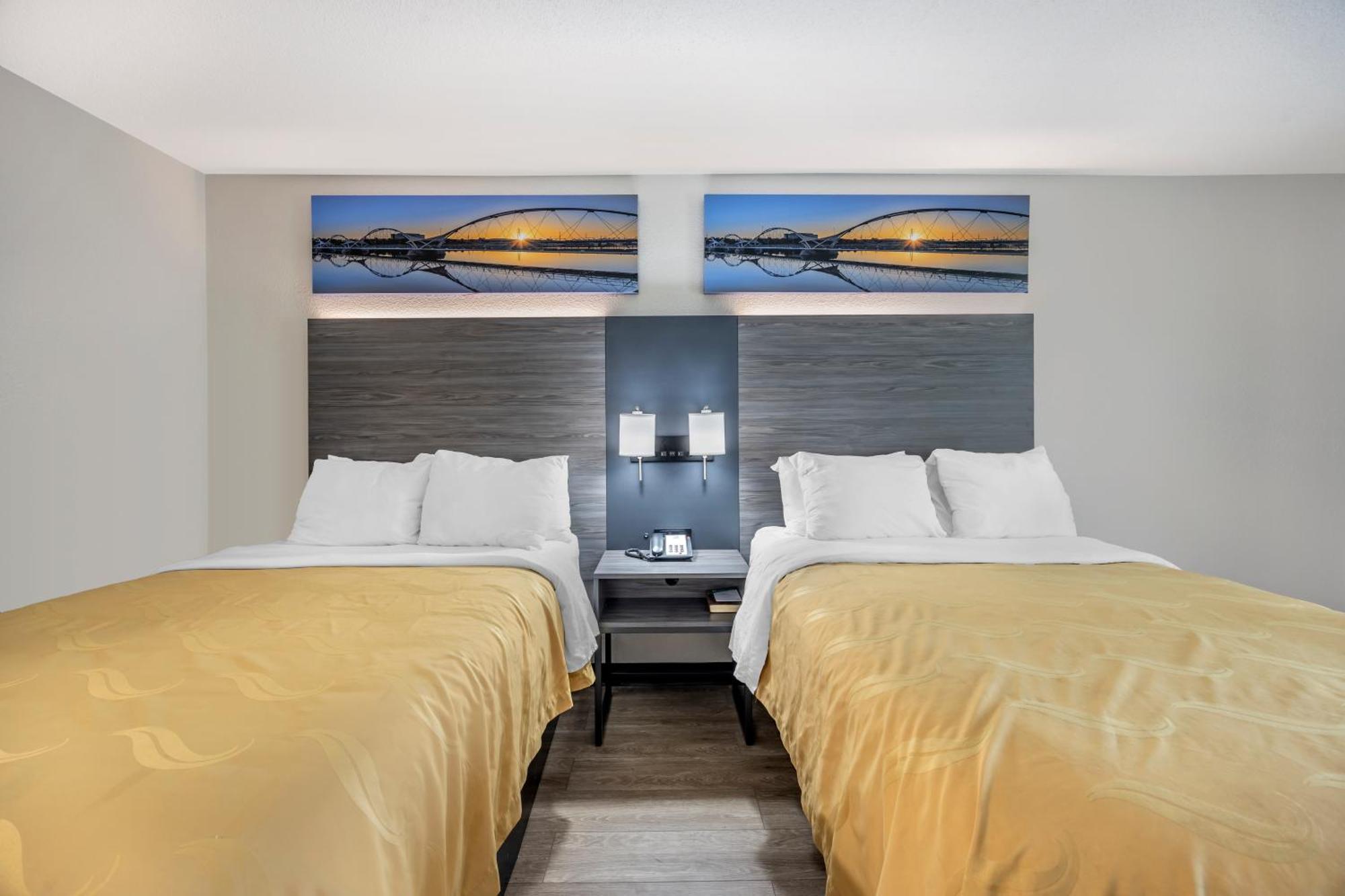 Economy Double Room Two Double Beds Non-Smoking