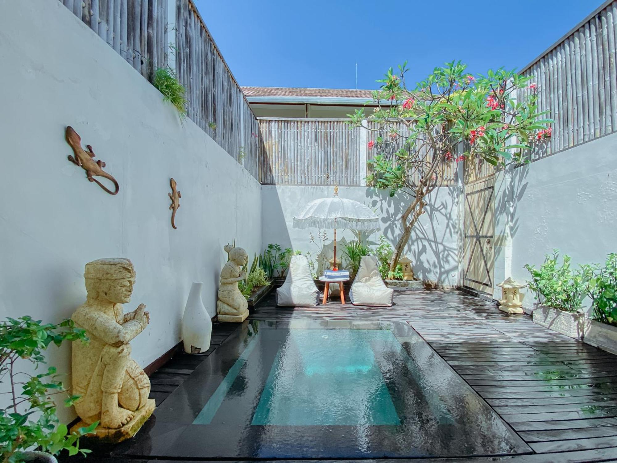 Villa Tekek de 1 dormitorio con piscina pequeña