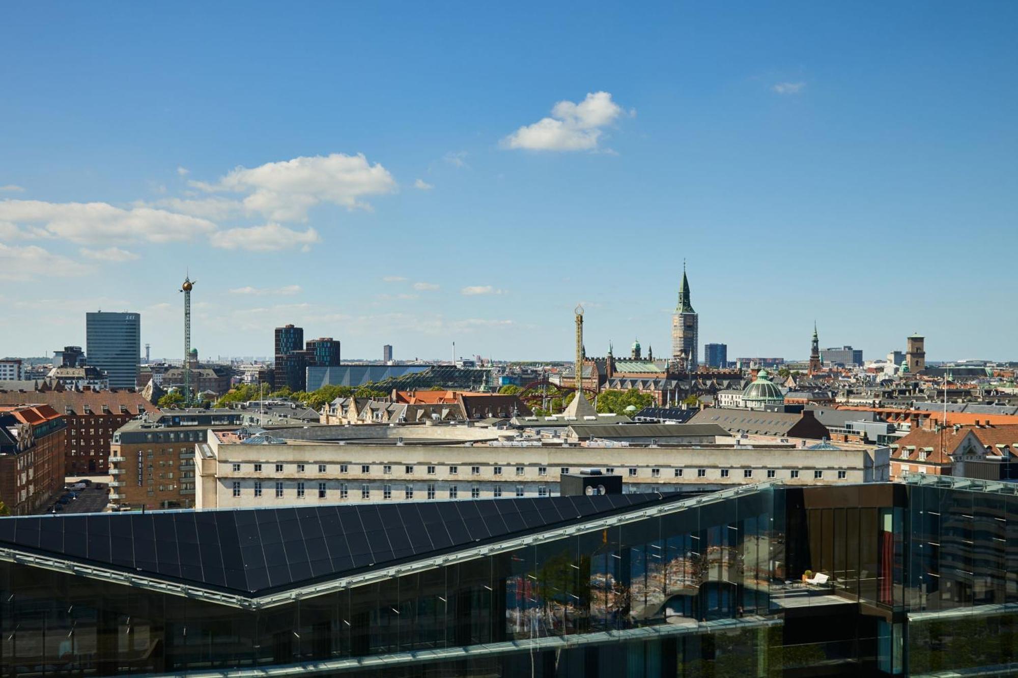 Executive Tweepersoonskamer met 2 Tweepersoonsbedden en Uitzicht op de Stad