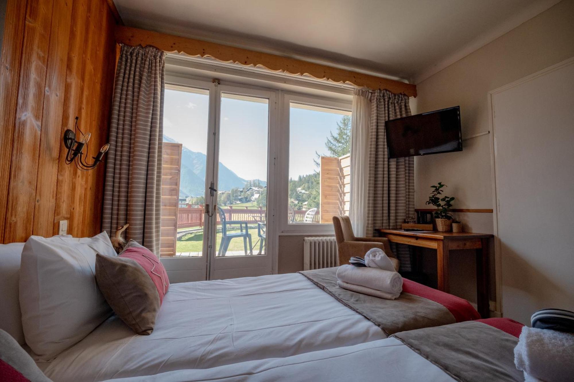 Habitación Triple con vistas al Mont-Blanc