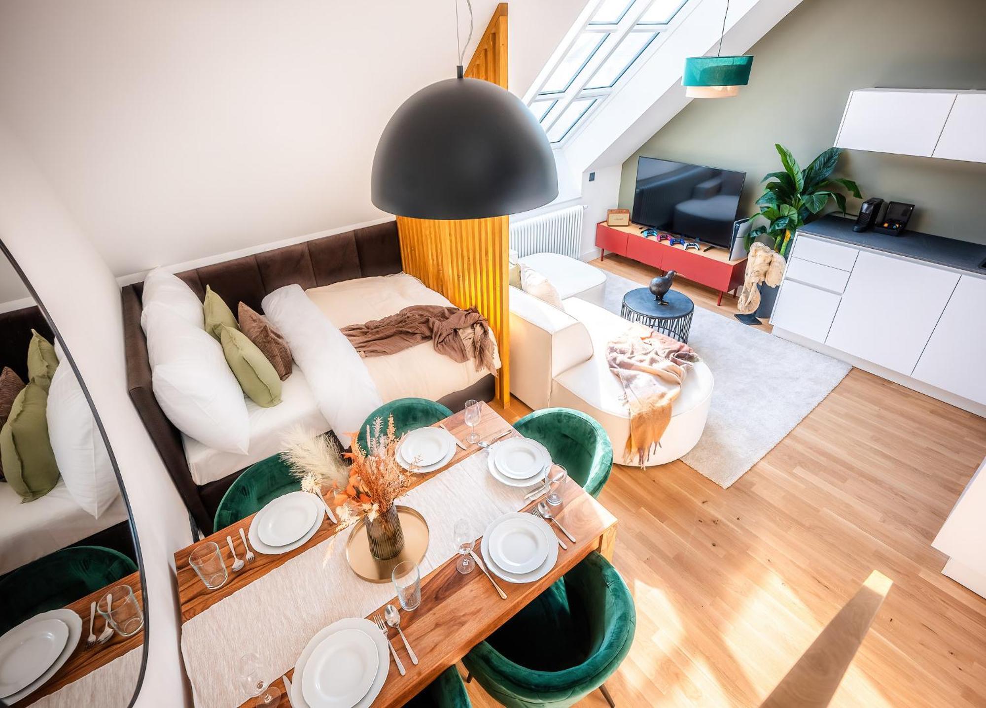 Three-Bedroom Loft Apartment