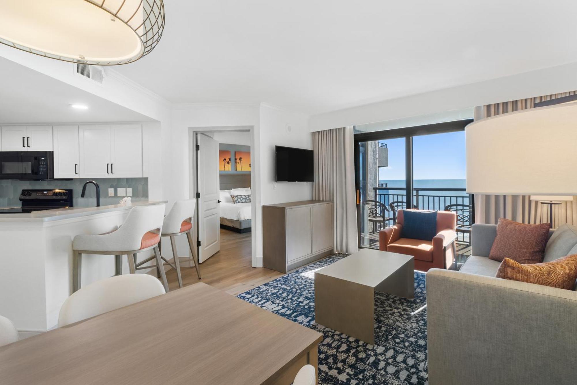 South Tower Angle Ocean View Deluxe Two Bedroom Condo