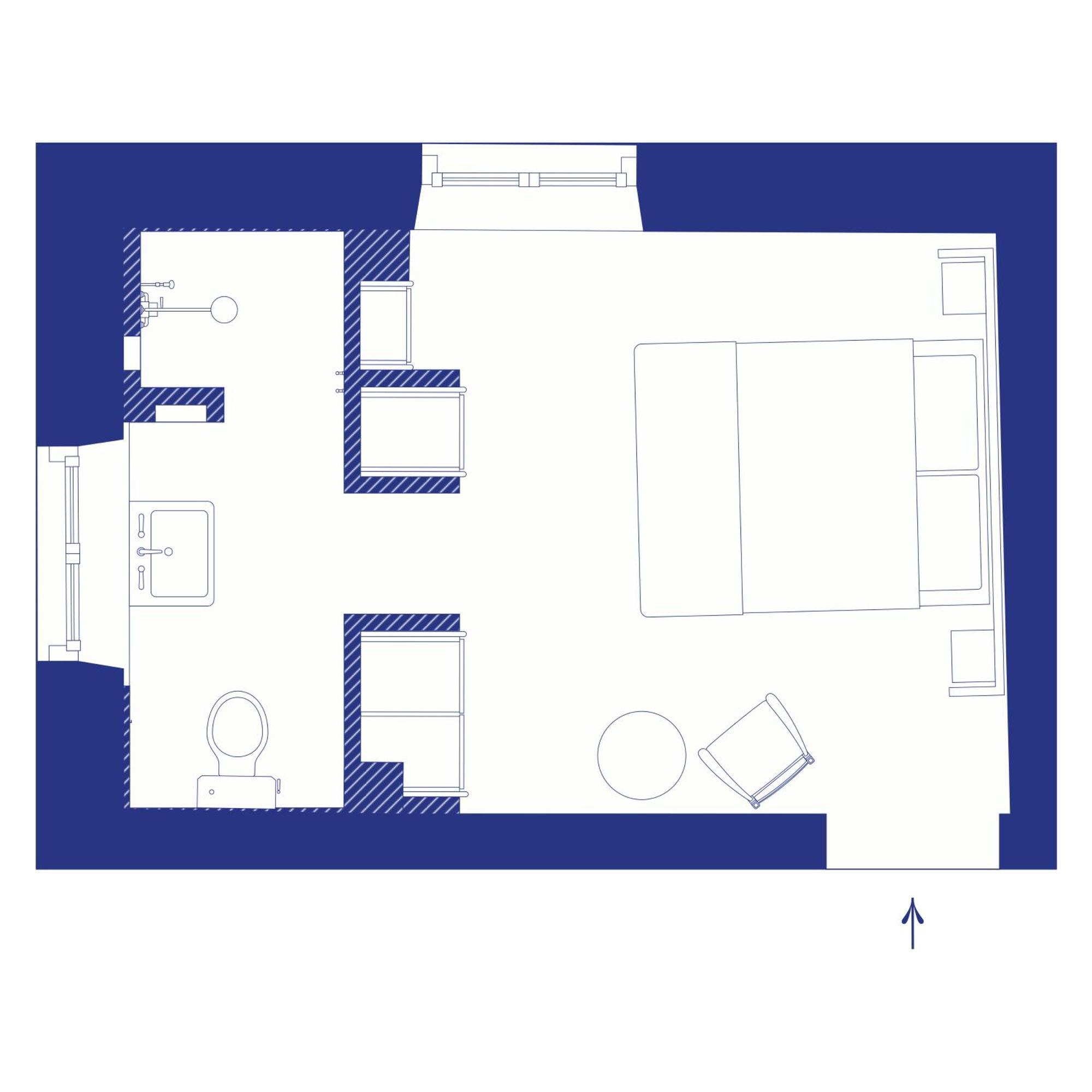 Habitación Doble Pequeña