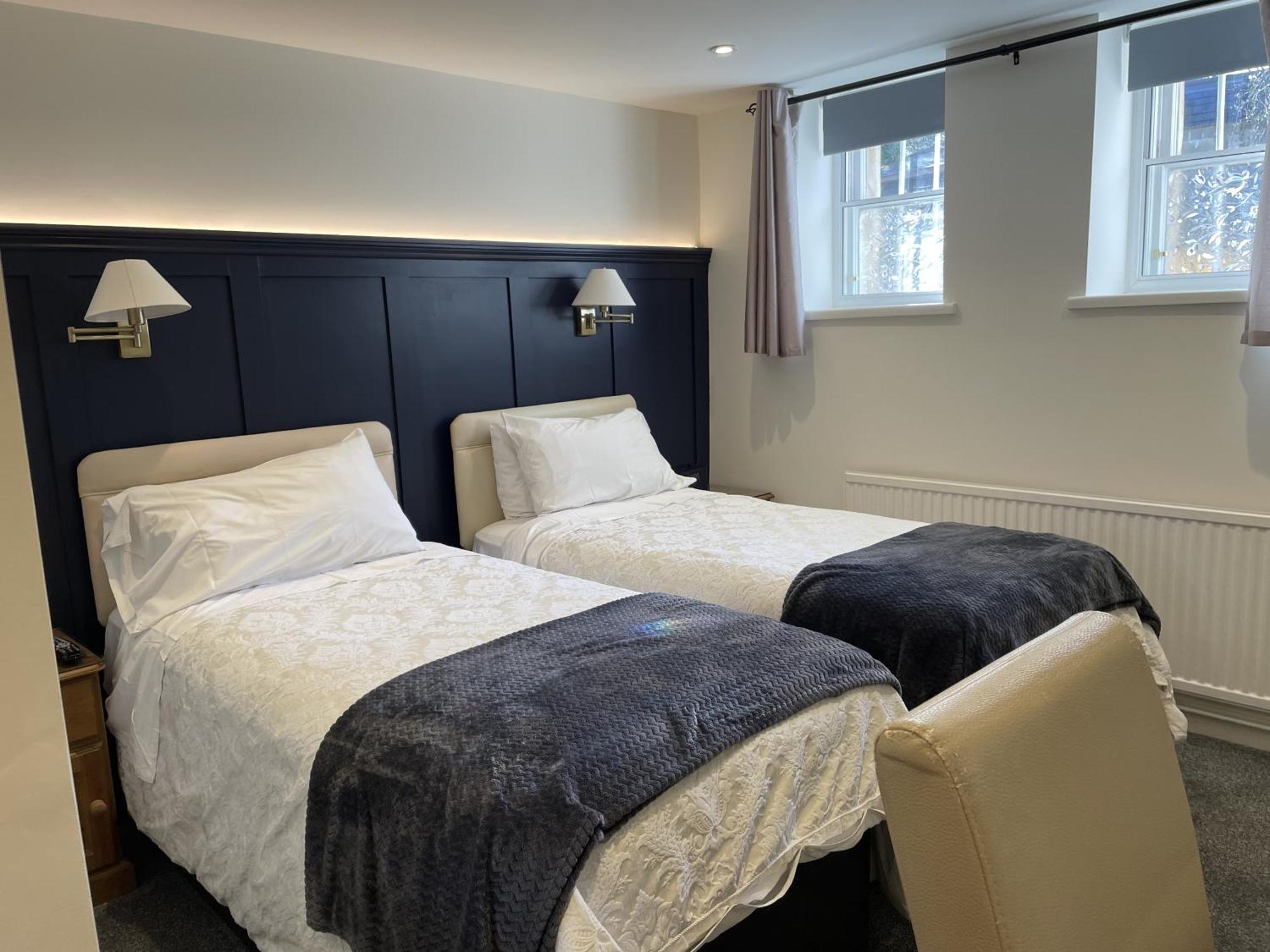 Small Semi-Basement Twin Room