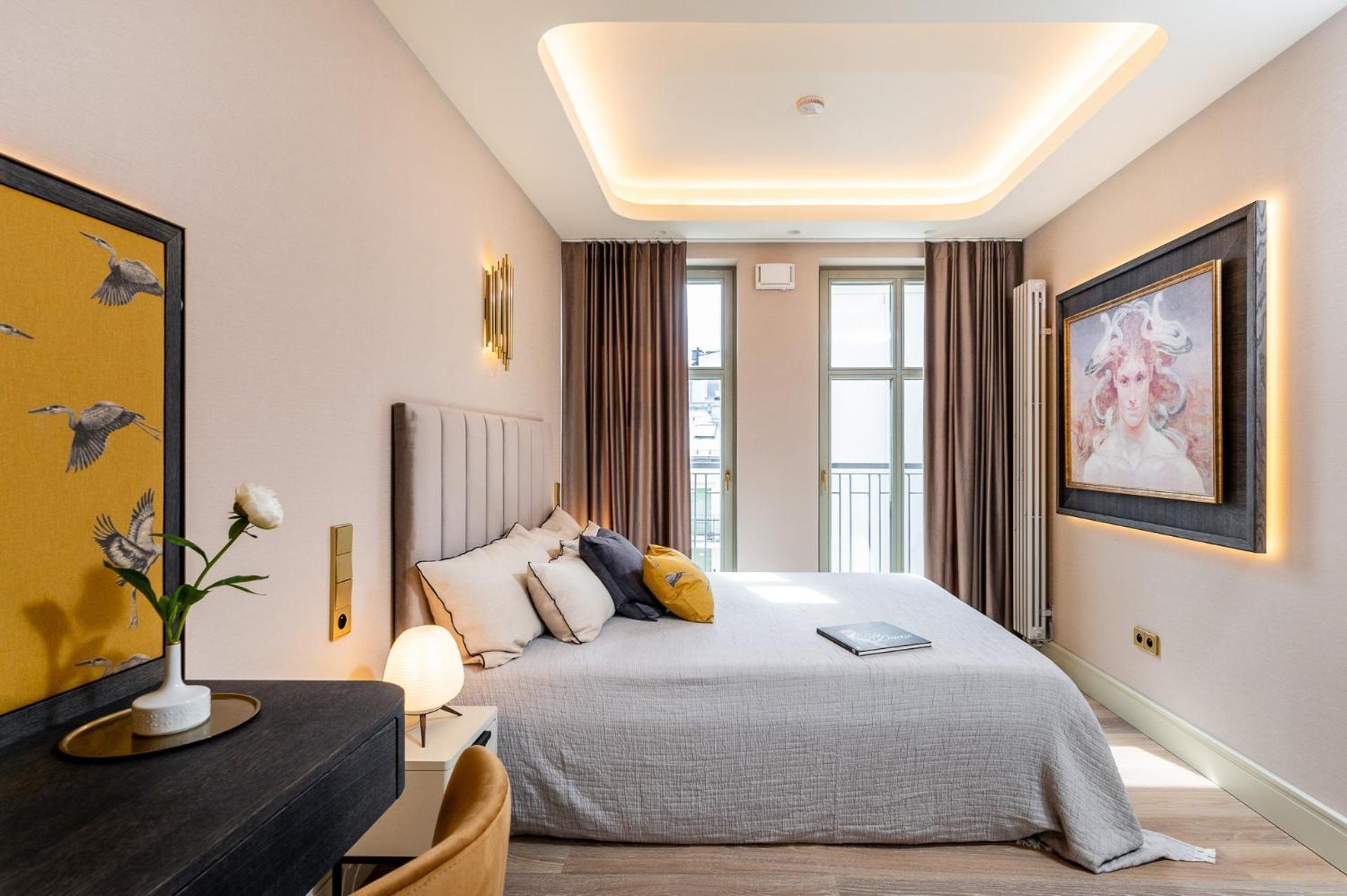 Three-Bedroom Premium Apartment with Balcony