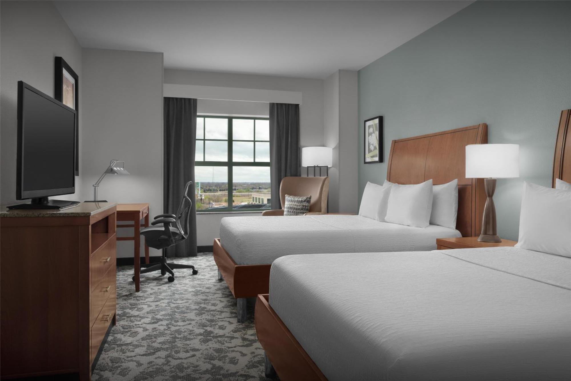 Deluxe Queen Room Two Queen Beds View