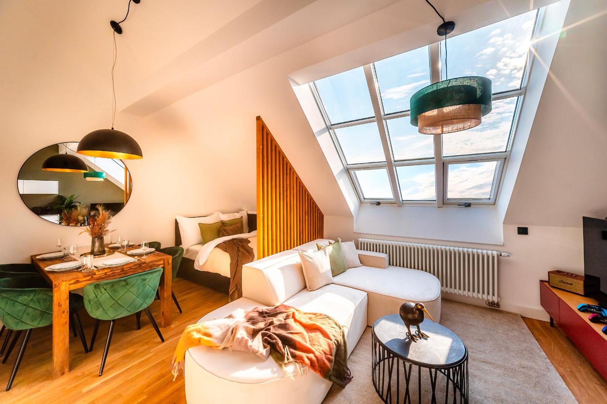 Three-Bedroom Loft Apartment