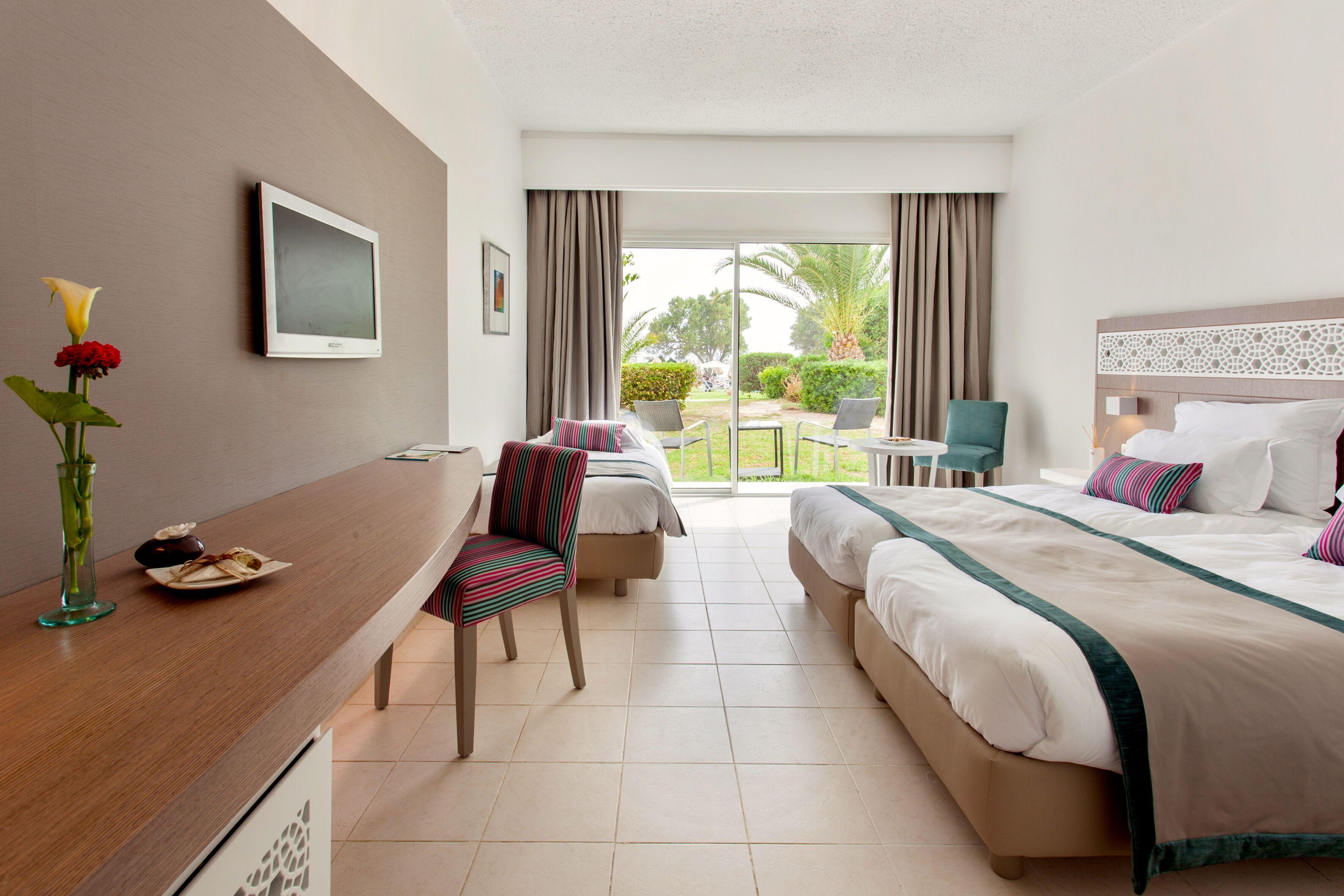 Habitación Individual con vistas al jardín