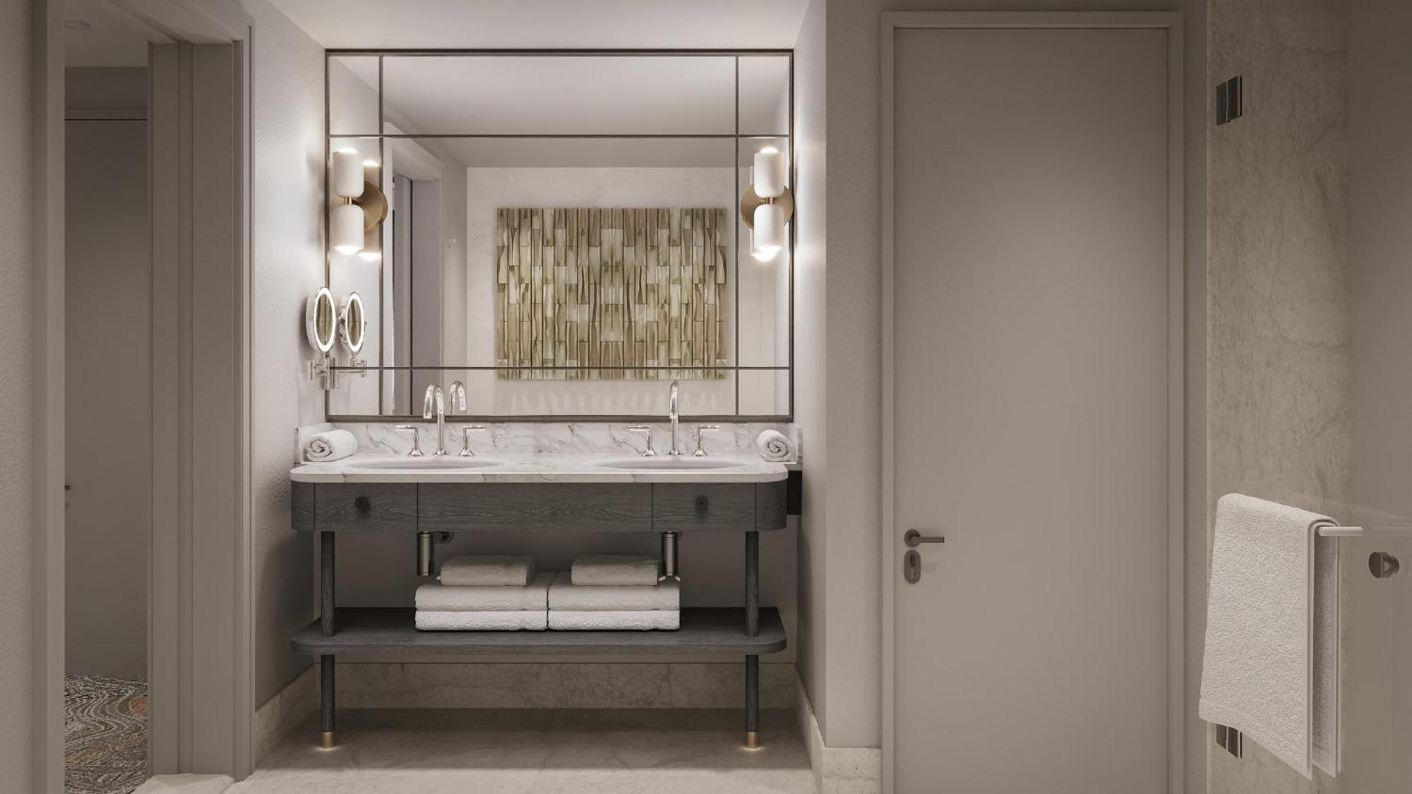Suite met 1 Slaapkamer en Uitzicht op de Bergen