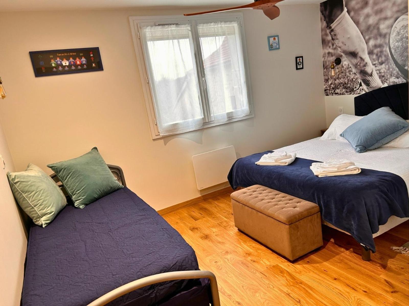 Chambre Double avec Lit d'Appoint