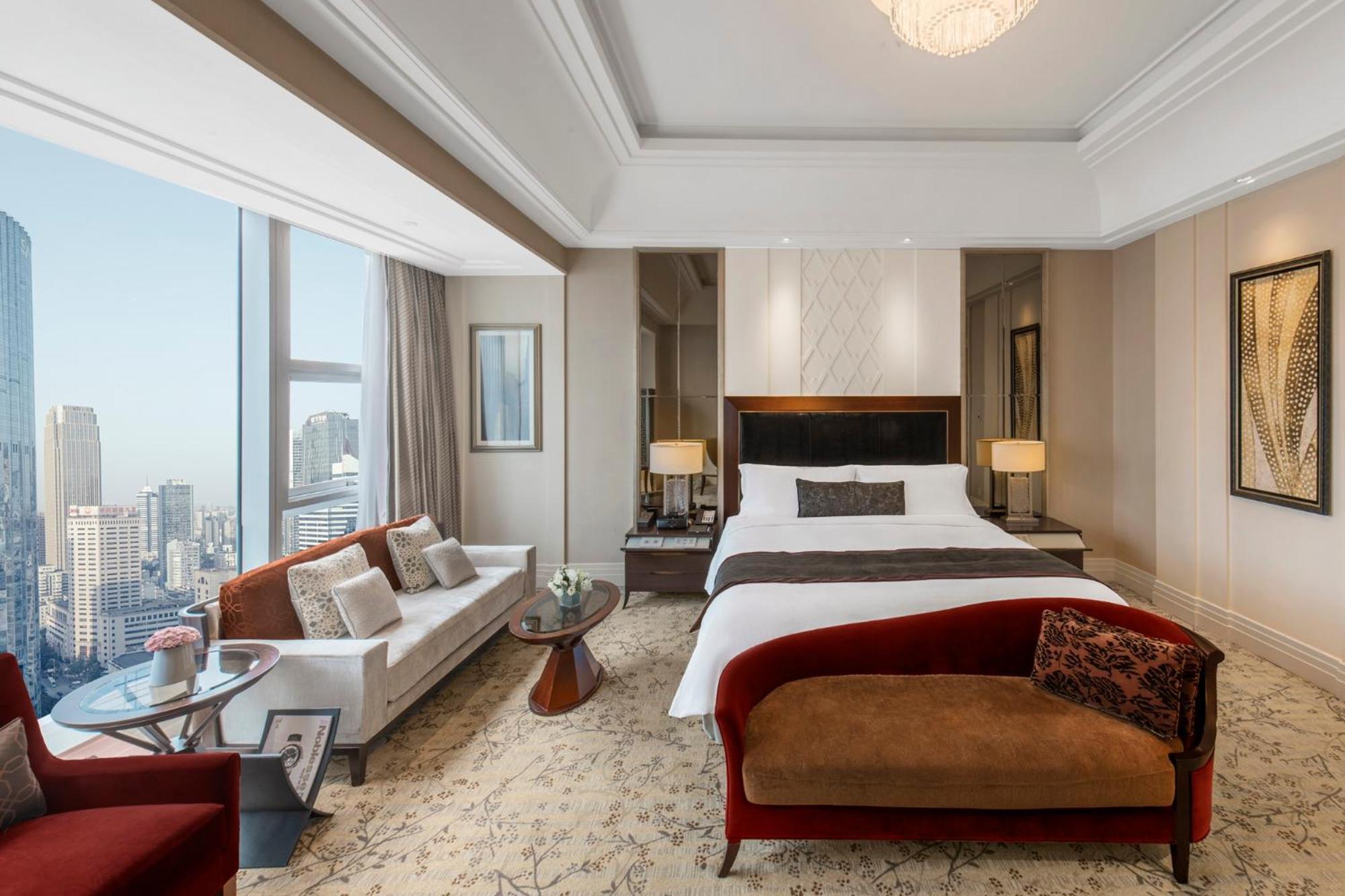 King Guest Room One King Bed Tower View