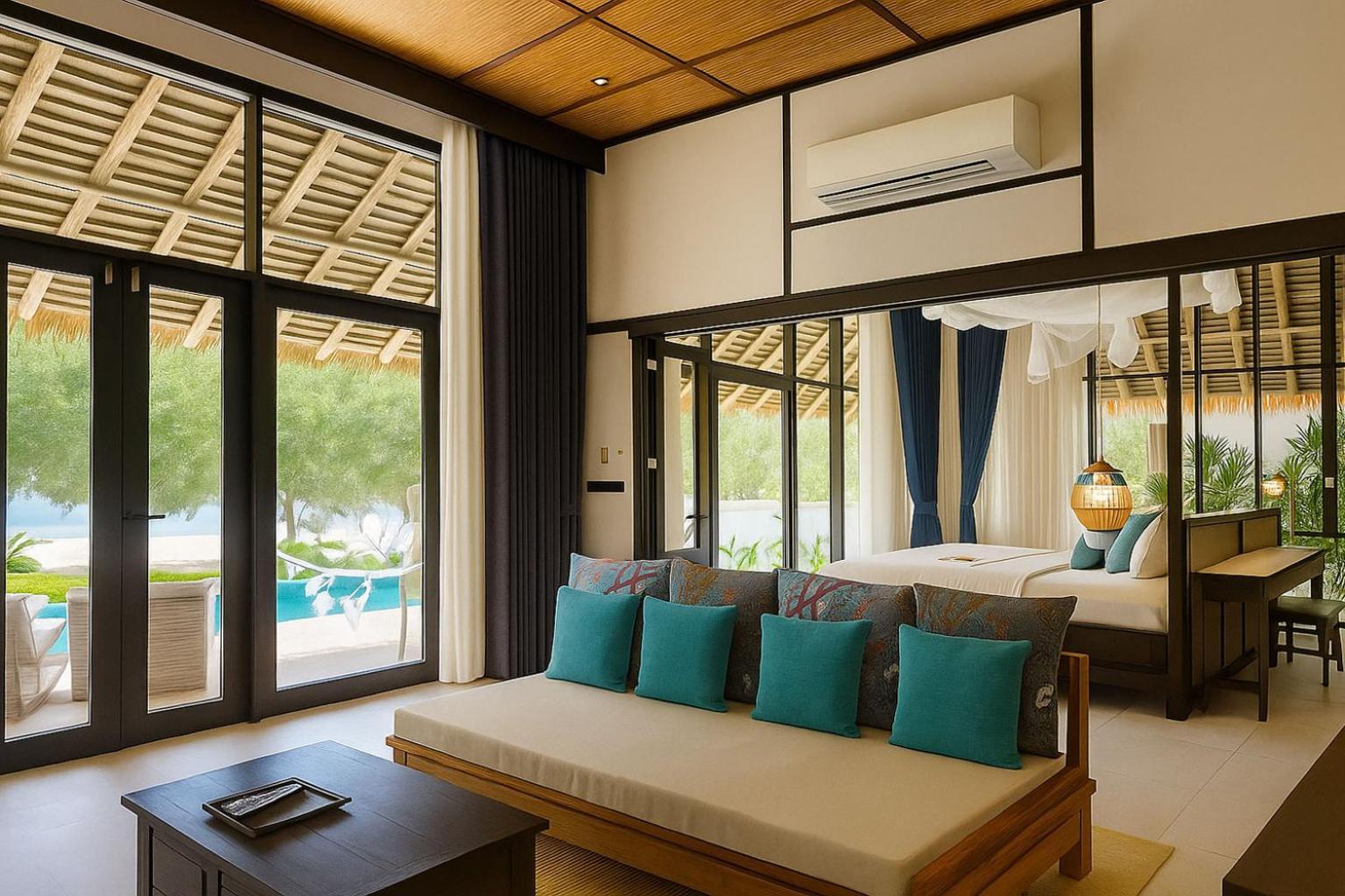 One Bedroom Beachfront Pool Villa