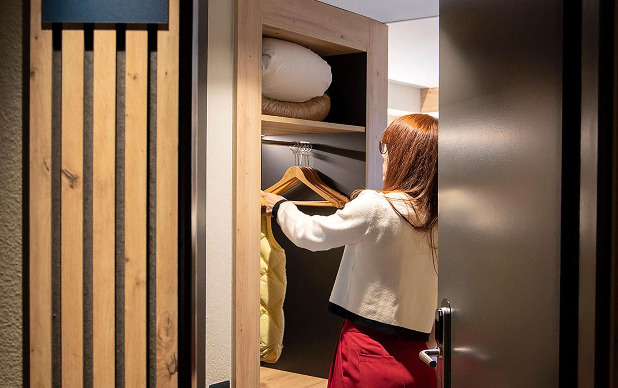 inside single room