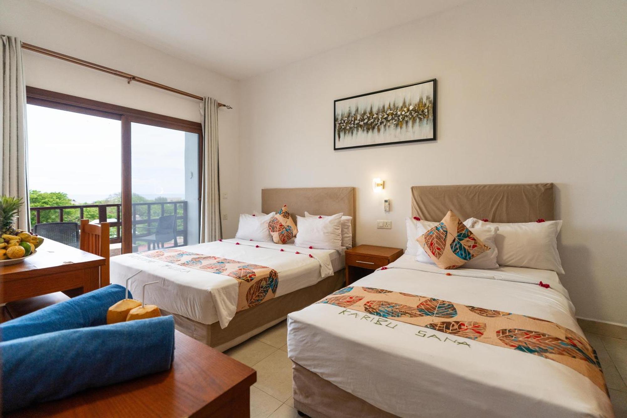 Chambre Lits Jumeaux Deluxe - Vue sur Mer