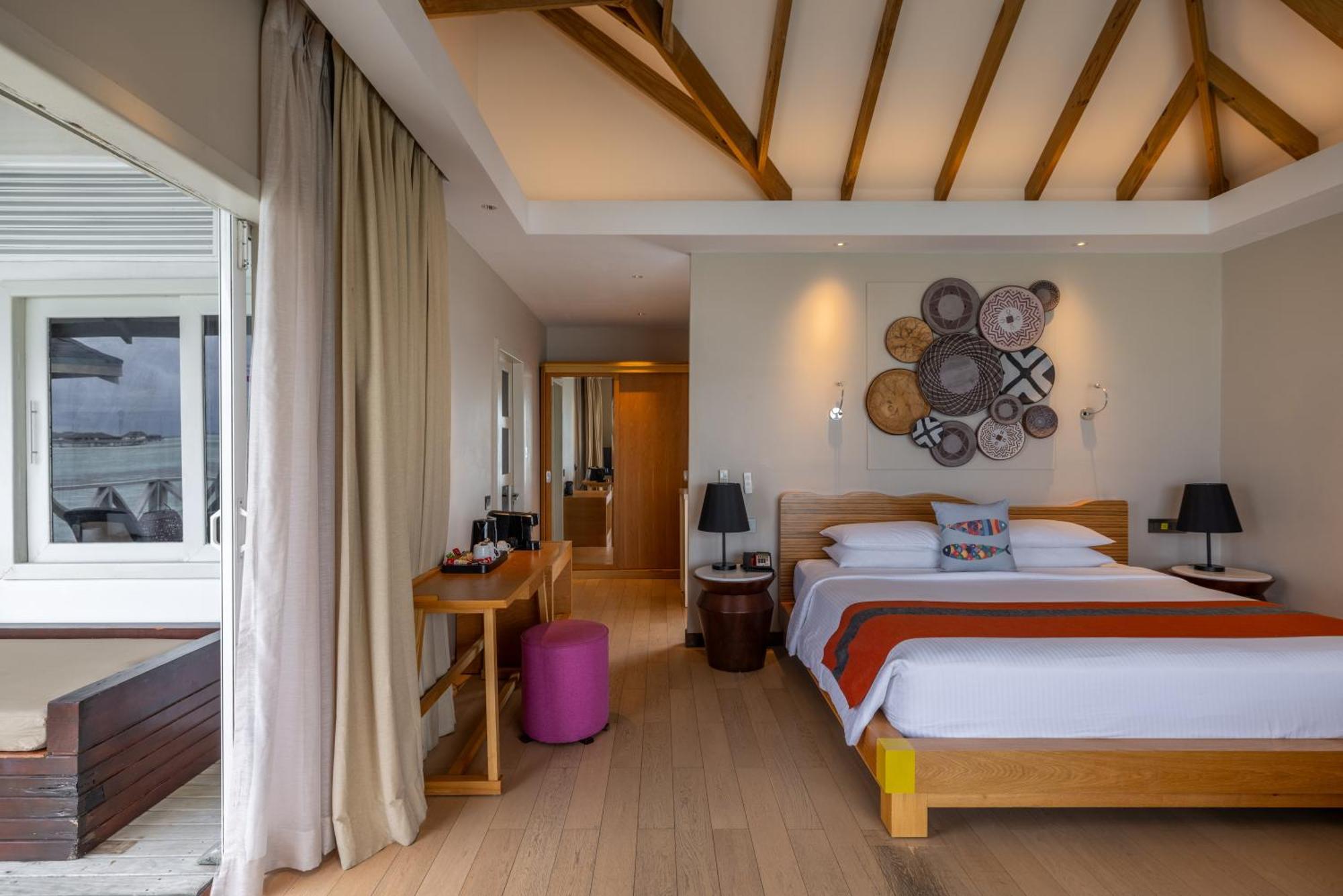 Water Bungalow speedboat transfers 1 up to 2 guests stays valid to 31 Oct 2027 Spa & F&B
