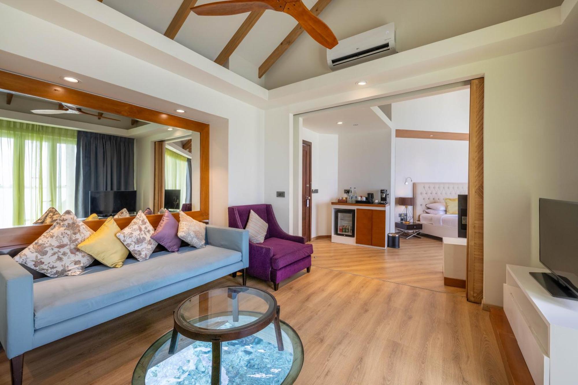 Over Water Suite speedboat transfers 1 up to 2 guests stays valid to 31 Oct 2027 Spa & F&B