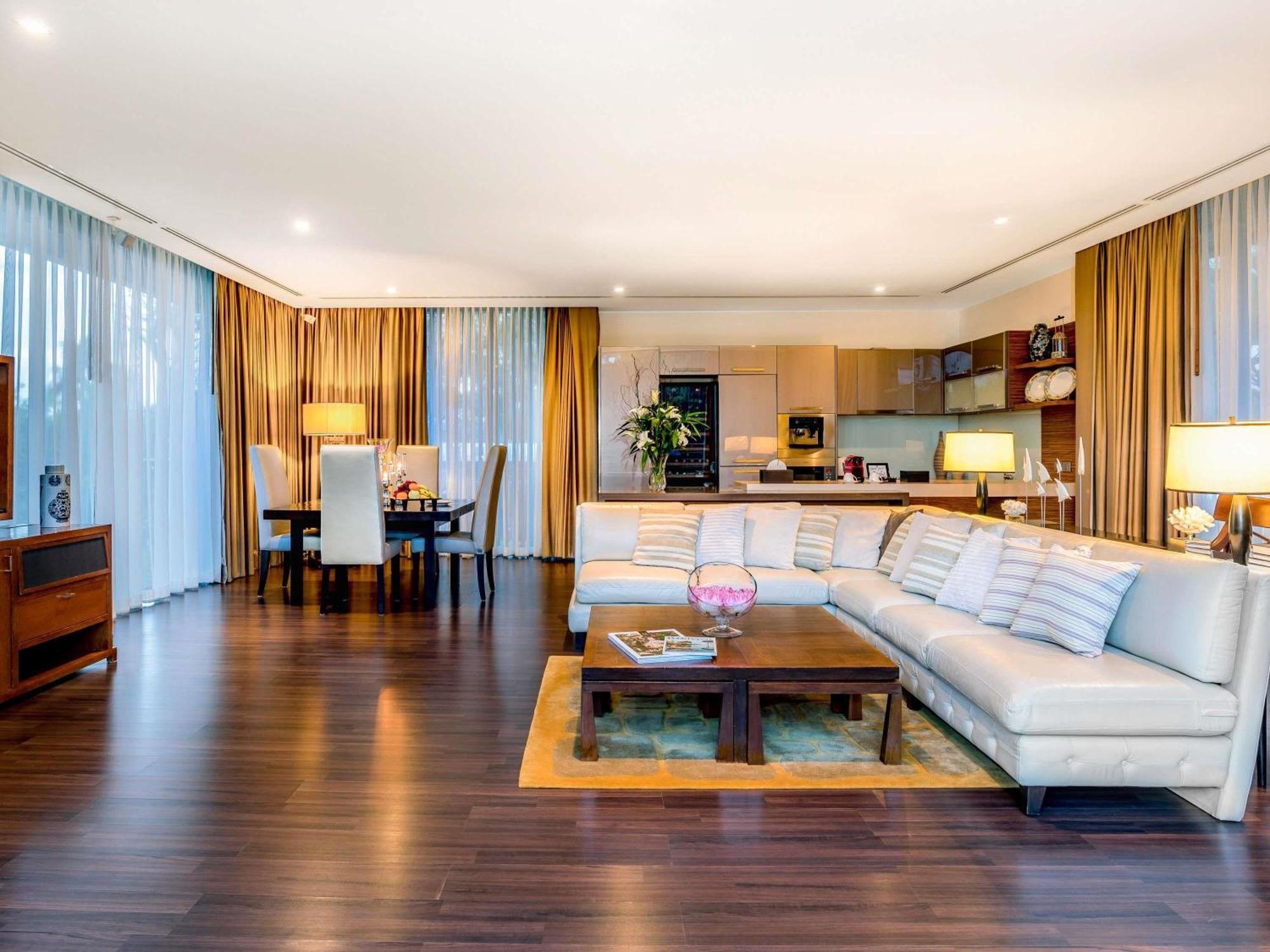 Three-Bedroom Presidential Beachfront Villa 24-hour butler service