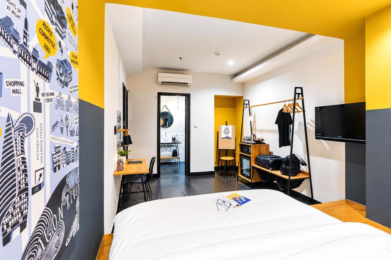 DELUXE DOUBLE NEST LAUNDRY MINIBAR