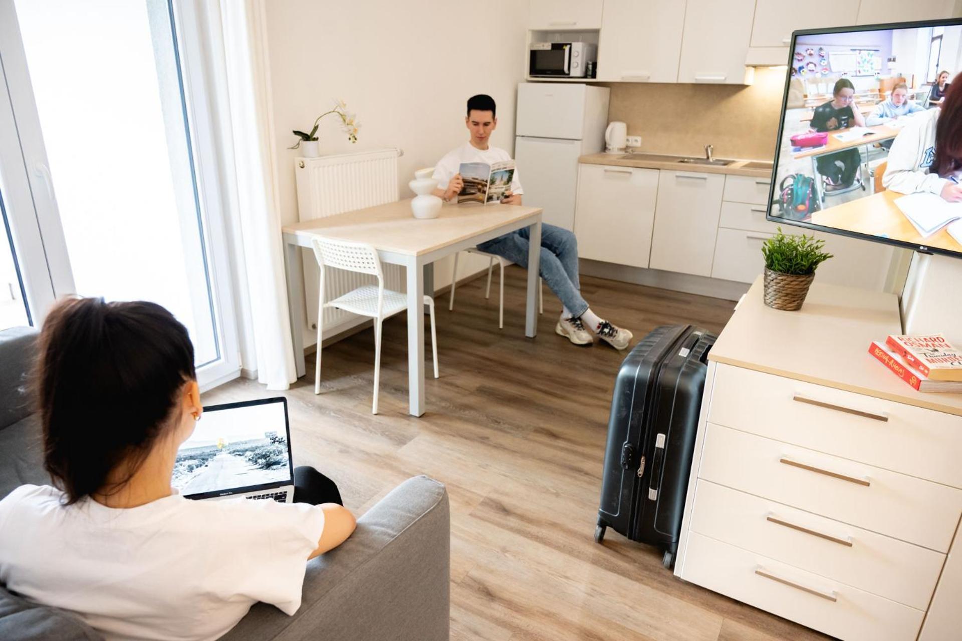 One-Bedroom Apartment Balcony