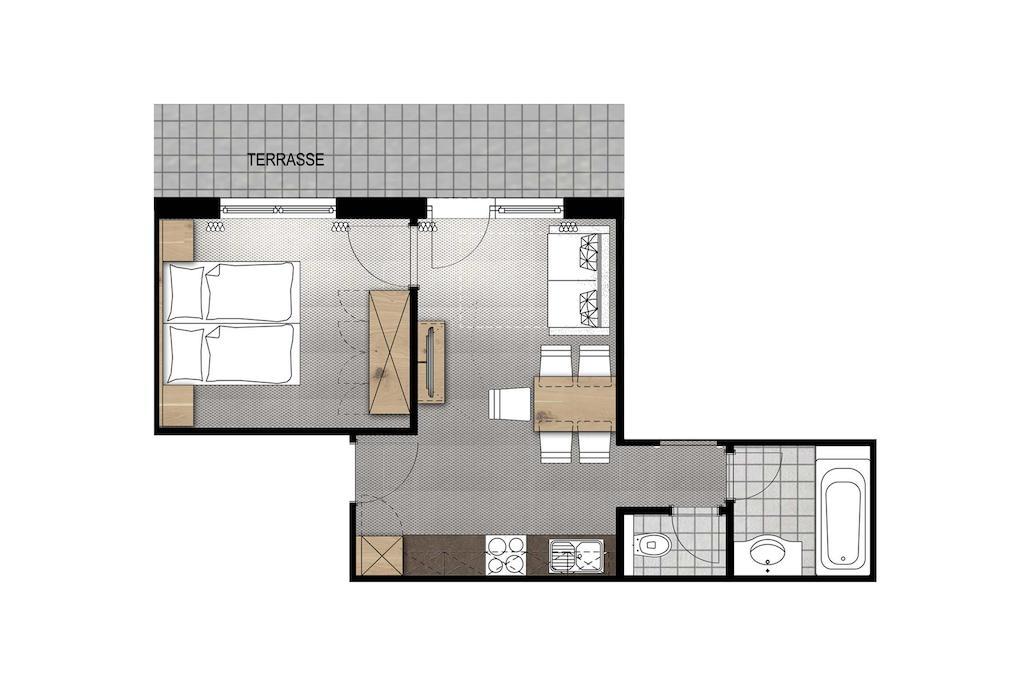 One-Bedroom Apartment