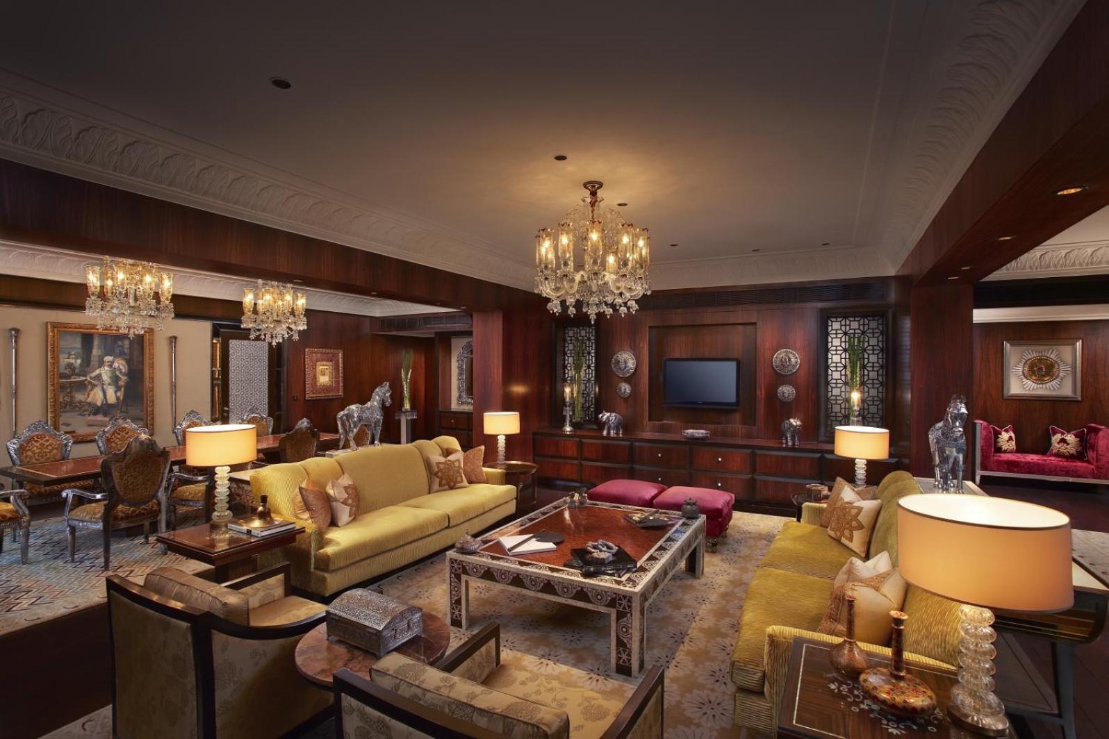 Maharaja Suite: Complimentary two way airport transfers