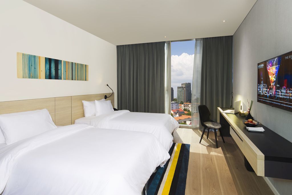 Deluxe Tweepersoonskamer met 1 Tweepersoonsbed of 2 Aparte Bedden - Kamer Alleen