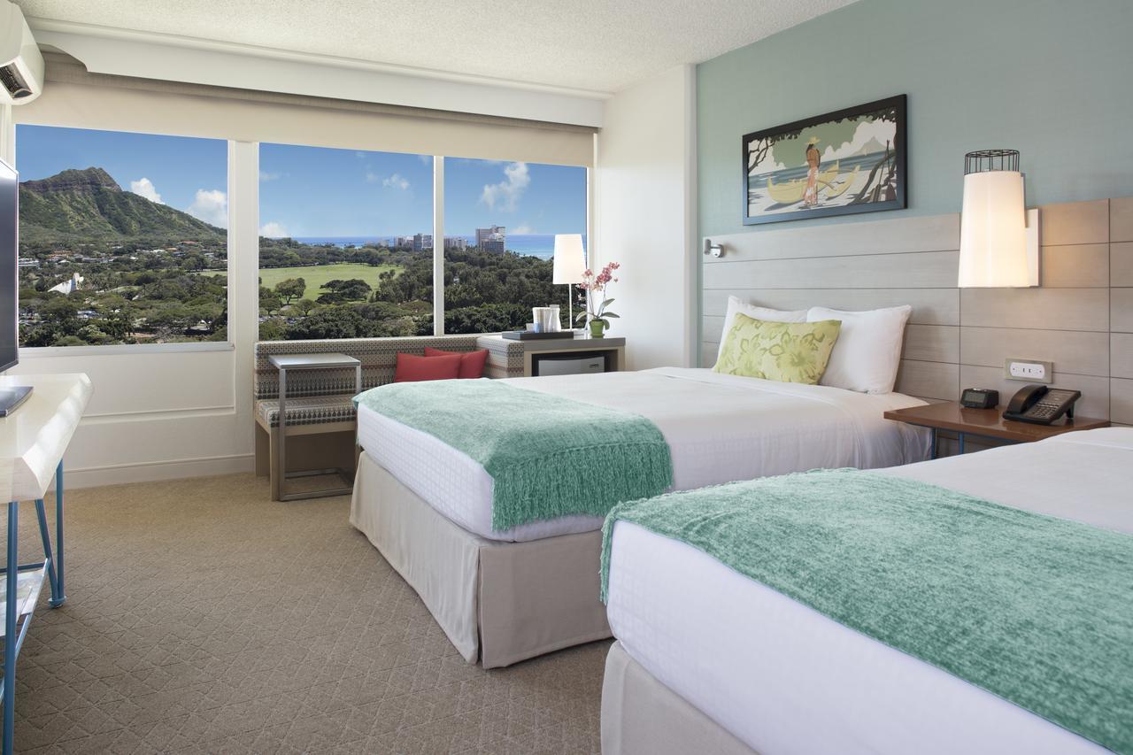 Diamond Head View Balcony Queen Queen