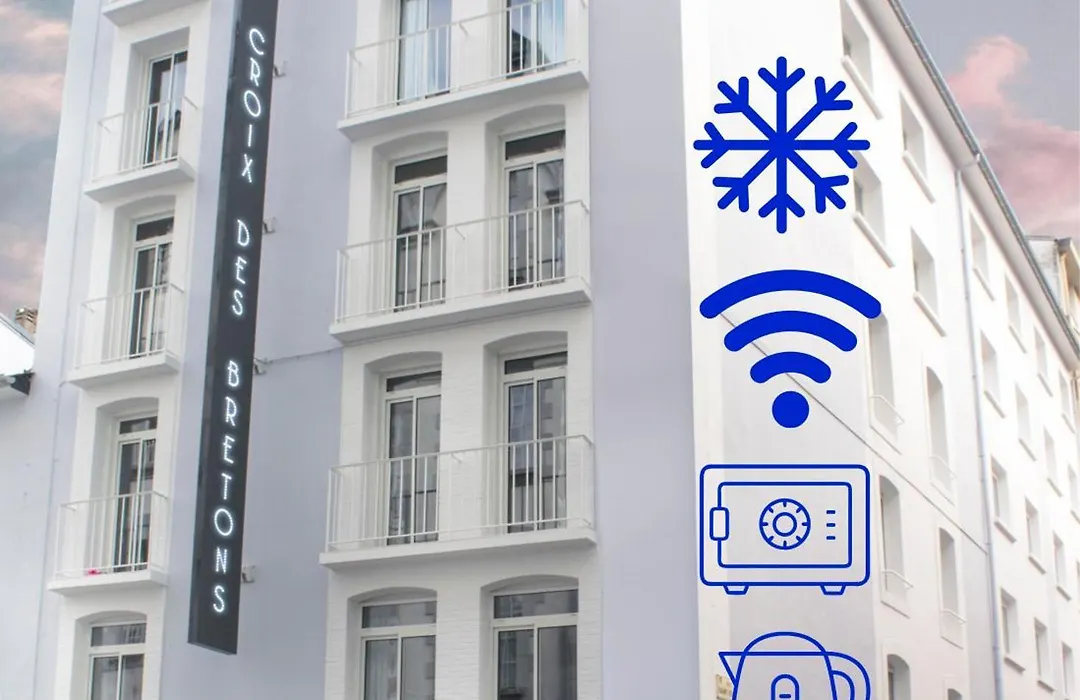 Hôtel Croix des Bretons - Lourdes Pyrénées-1