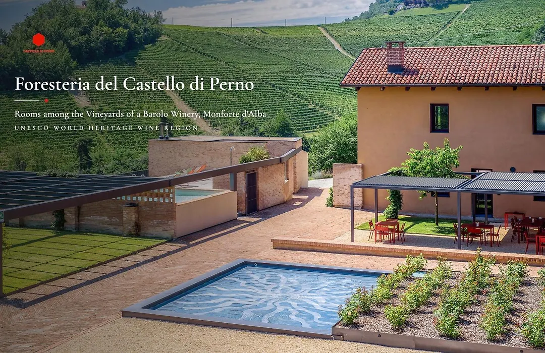 Foresteria del Castello di Perno - Rooms with Stunning Langhe Views at a Barolo Winery-1