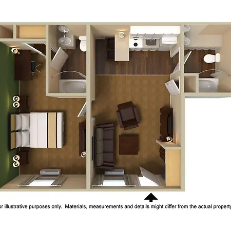 Extended Stay America Select Suites - Durham - University - Ivy Creek Blvd-3