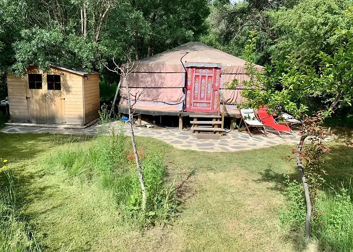 Hotel que admite mascotas: La Yurta de Gaia