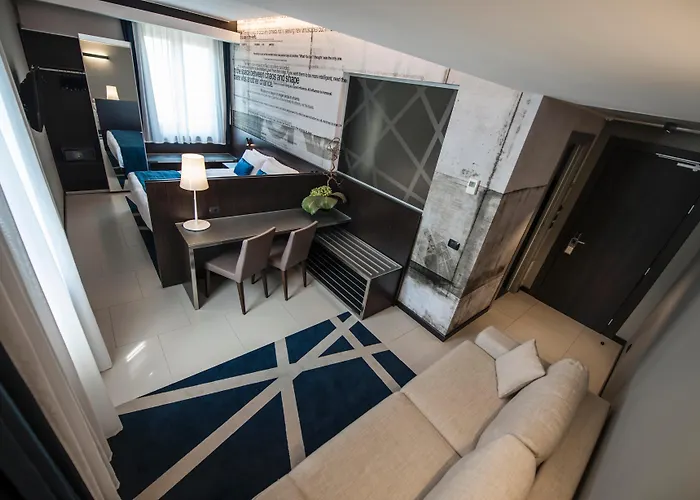Beach hotel: Hotel Manin