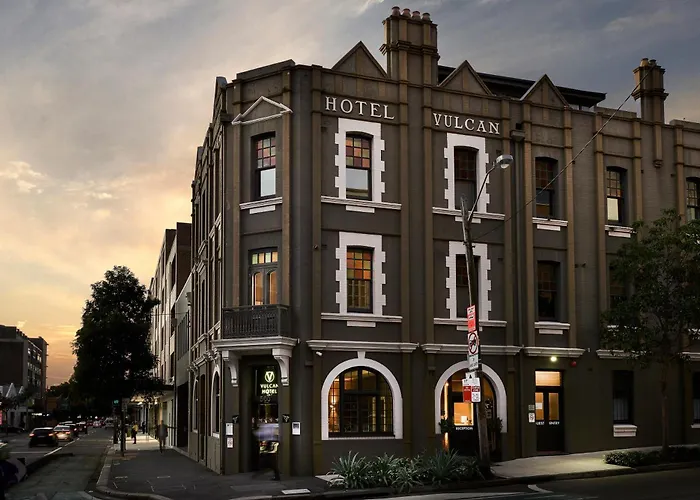 Centraal gelegen hotel: Vulcan Hotel Sydney