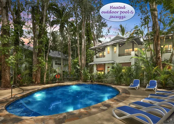 Jacuzzi hotel: The Reef Retreat Palm Cove