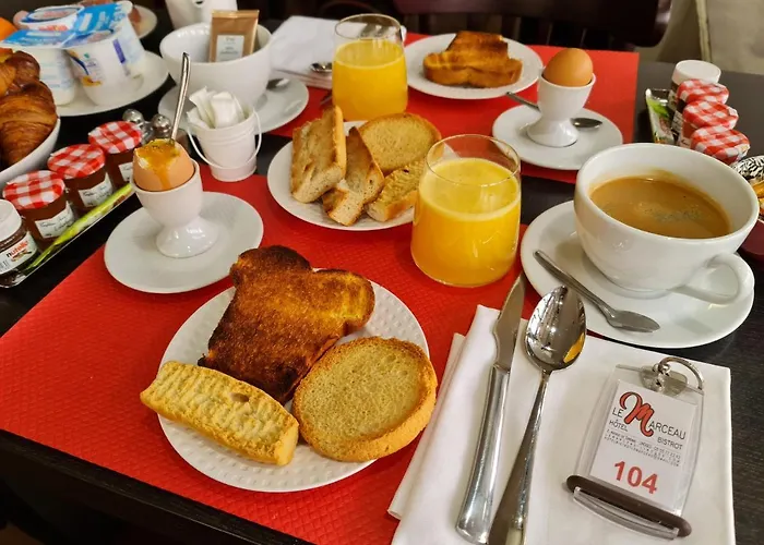 Hôtel accueillant les animaux: Hôtel Bistrot Le Marceau