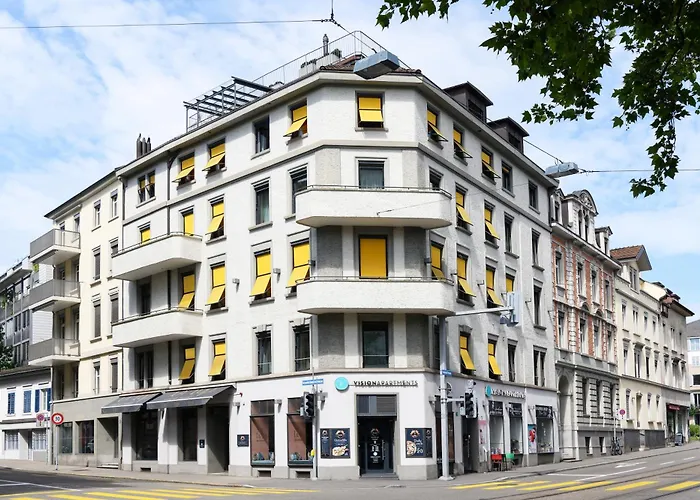 3 sterren hotel: Visionapartments Brandschenkestrasse - Contactless Check-In