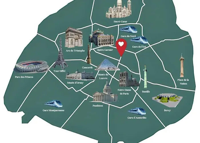 Aluguéis de temporada: Studio Aboukir 2