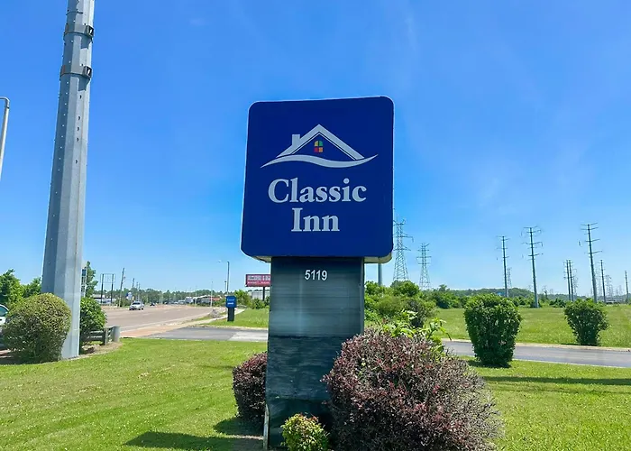 Cheap hotel: Classic Inn By Townhouse American Way Memphis I 240