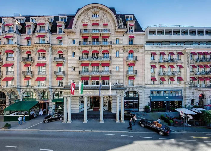 Hotel Con Piscina Lausanne Palace