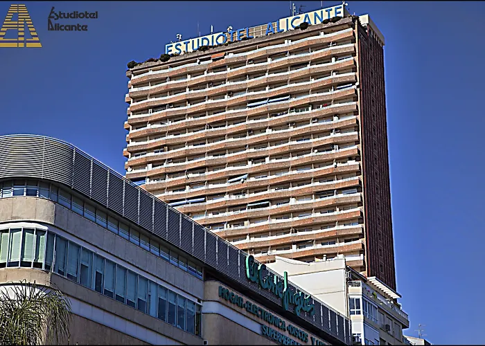 Hotel cerca del aeropuerto: Estudiotel Alicante