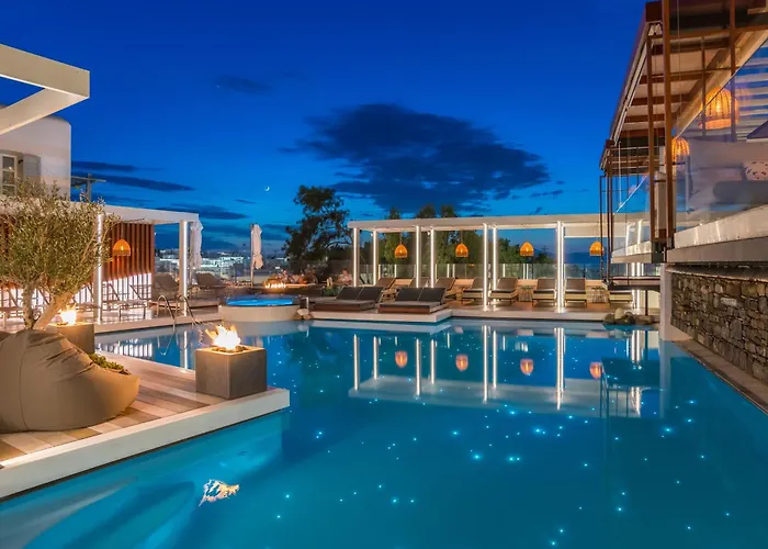 Central hotel: Semeli Hotel Mykonos